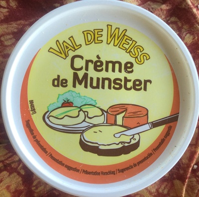 Crème de Munster front packaging
