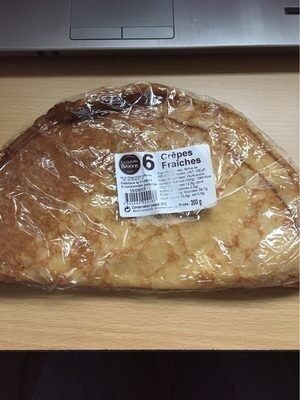 6 Crêpes fraiches front packaging