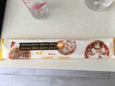 Masa para pizza fina