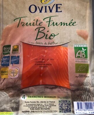 Truite fumée BIO