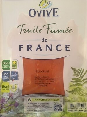 Truite Fumée de France