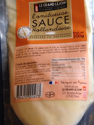 Sauce hollandaise