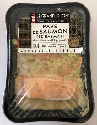 Pavé de saumon riz basmati