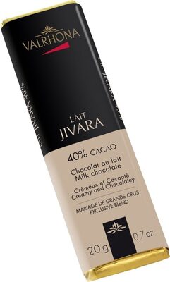 Valrhona - Chocolat Baton - Chocolat Au Lait - Jivara 40%