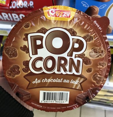 Pop Corn au Chocolat au Lait