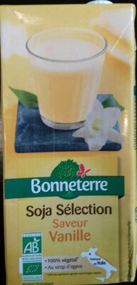 Soja sélection saveur vanille front packaging