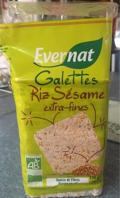 Galette Riz Sesame Extra Fines