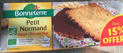 Petit Normand Nappé Chocolat Noir front packaging