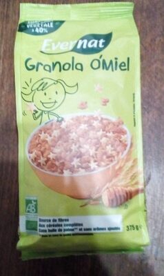 Granola O'Miel front packaging