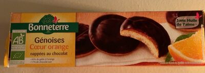 Genoises Coeur Orange