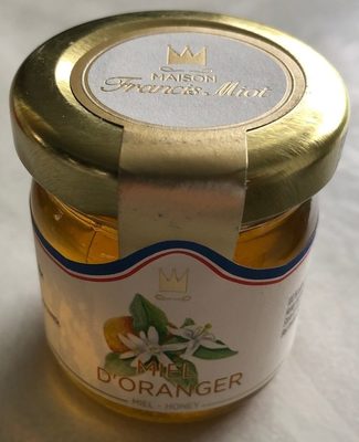 Miel d'oranger front packaging