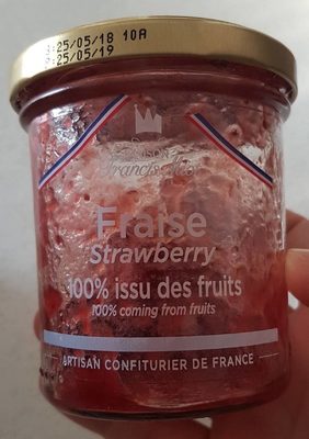 Maison francis miot confiture fraise front packaging