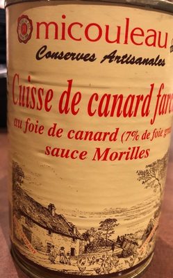 Cuisse de canard farcie