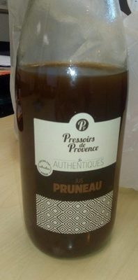 Jus de pruneau front packaging