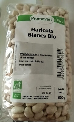Haricots bio blancs