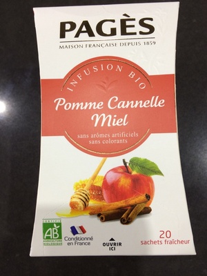 Infusion Bio Pomme Cannelle Miel