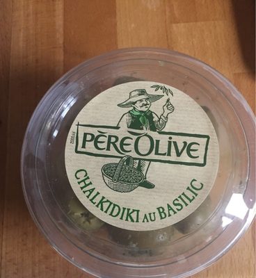 Olives grecques chalkidiki front packaging