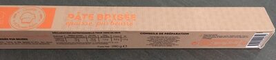 Pate brisee epaisse pur beurre front packaging
