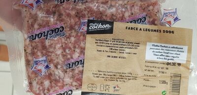 Farce a légume front packaging