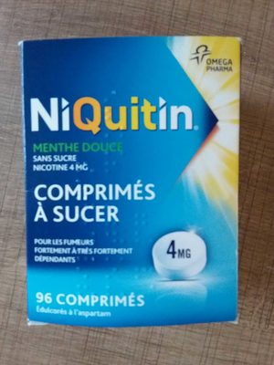 Niquitin menthe douce comprimés à sucet