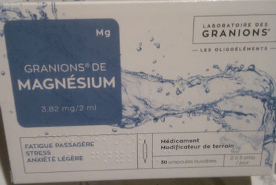 Granions De Magnésium 3.82 MG