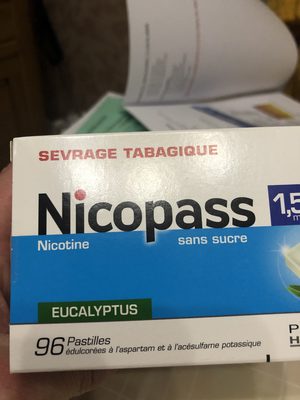 Nicopass front packaging