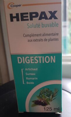 Hepax DIgestion front packaging