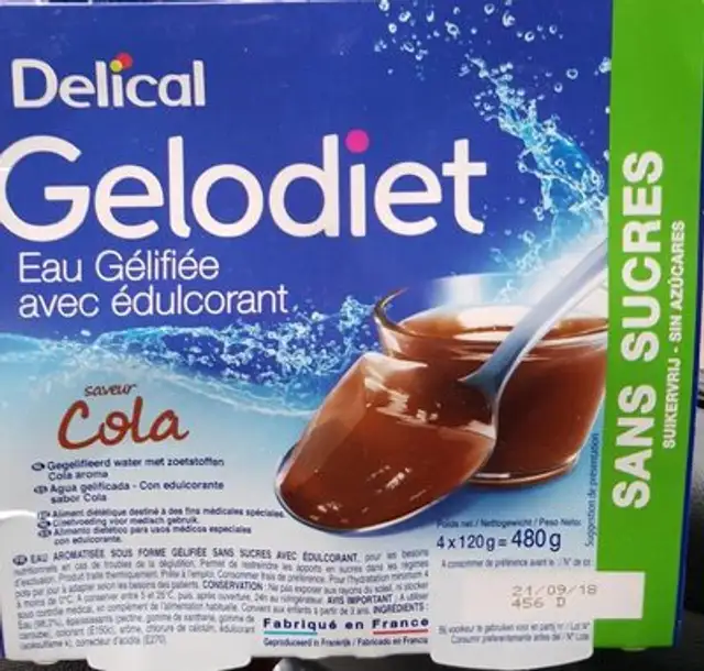 Gelodiet front packaging
