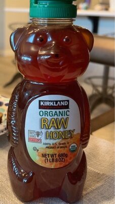 Kirkland organic raw honey
