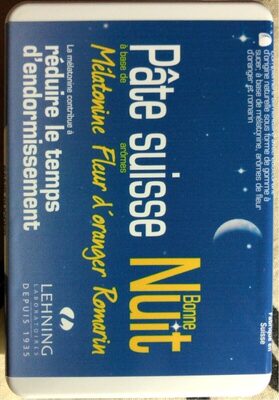 Pate suisse bonne nuit front packaging