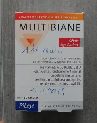 Pileje Multibiane Age Protect 30 Gelules (adult)