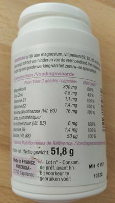 Ergymag - 100 Gélules