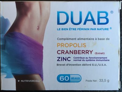 DUAB front packaging