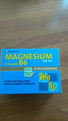Magnésium B6 front packaging