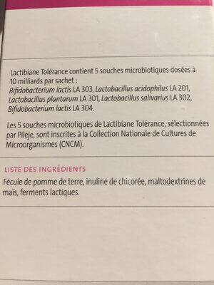 Pilèje Lactibiane Tolérance 30 Sachets De 2.5G