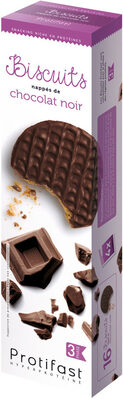 Protifast Biscuits Chocolat Noir - 16 Biscuits front packaging