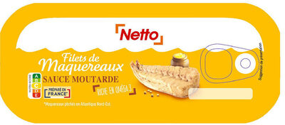 Filets de maquereaux sauce moutarde 169g
