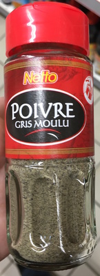 Poivre gris moulu