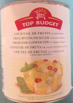 Cocktail 4 fruits au sirop léger - boîte 4/4