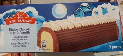 Bûche chocolat - goût vanille (G) - 900mL