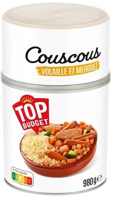 Couscous volaille merguez 980g