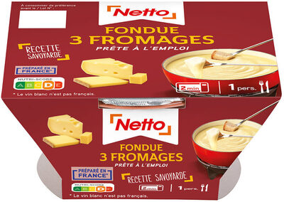 FONDUE 3 FROMAGES MICROONDABLE 150g