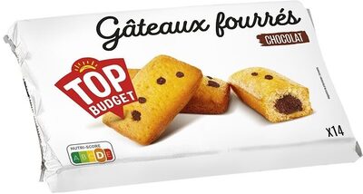 Mini fourrés au chocolat x14