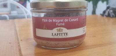 Pâté de Magret de canard fumé front packaging
