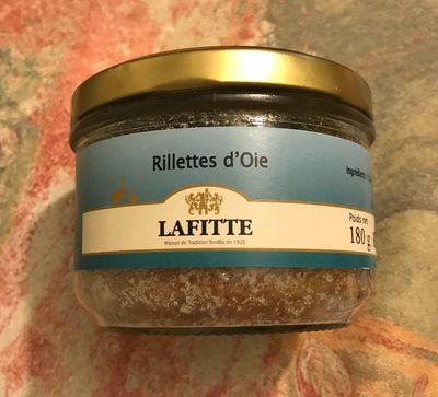 Rillettes d'Oie front packaging