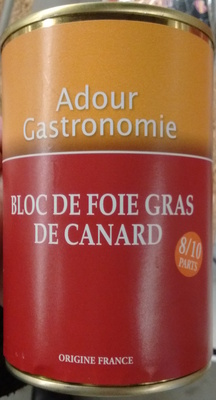 Bloc de foie gras de canard