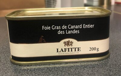 Fois Gras de Canard Entier des Landes front packaging