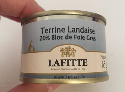 Terrine Landaise (20% Bloc de Foie Gras)