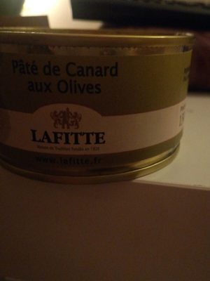 Pâté de canard aux olives