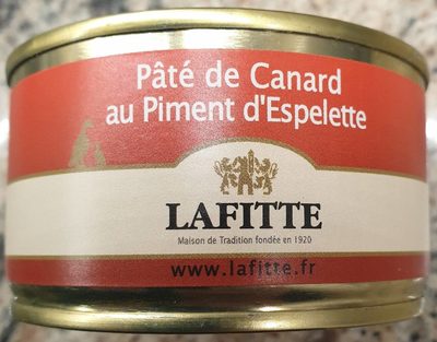 Pâté de canard au piment d'Espelette